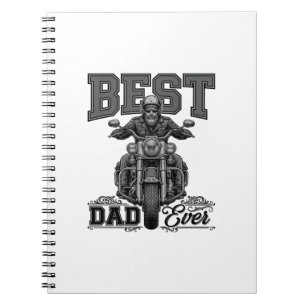 Bestes-Vater-aller-Zeiten-Biker-Vintage-Stickerei- Notizblock