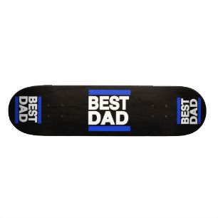 Bestes Vater-Blau Skateboard