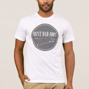 Bestes Vater Patient Liebe Arrow T - Shirt Top T-S