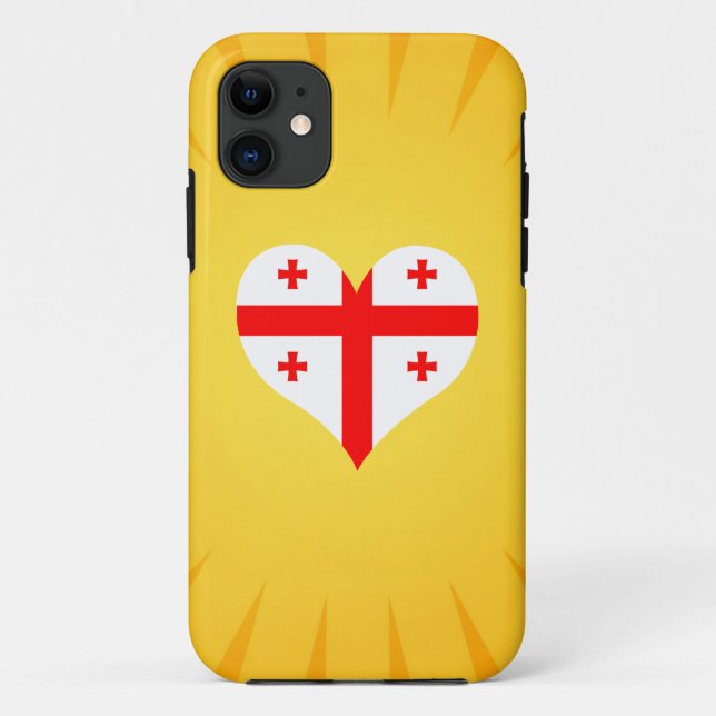 Bestes verkaufendes niedliches Georgia Case-Mate iPhone Hülle (Rückseite)