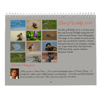 Bestes von wild lebenden Tieren 2019 Kalender