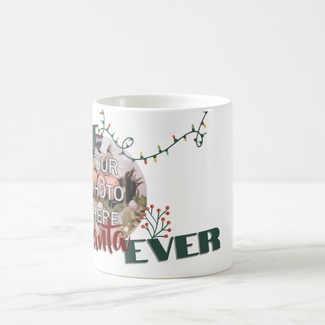 Bestes Weihnachtsgeschenk für Papa personalisiert Verwandlungstasse (Mittel)