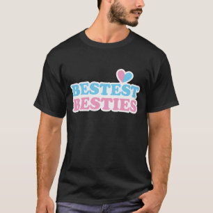 BESTEST BESTES mit niedlichem Herzen BESTE FREUNDI T-Shirt