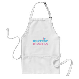 BESTEST BESTIES mit besten Freunden niedlicher Schürze
