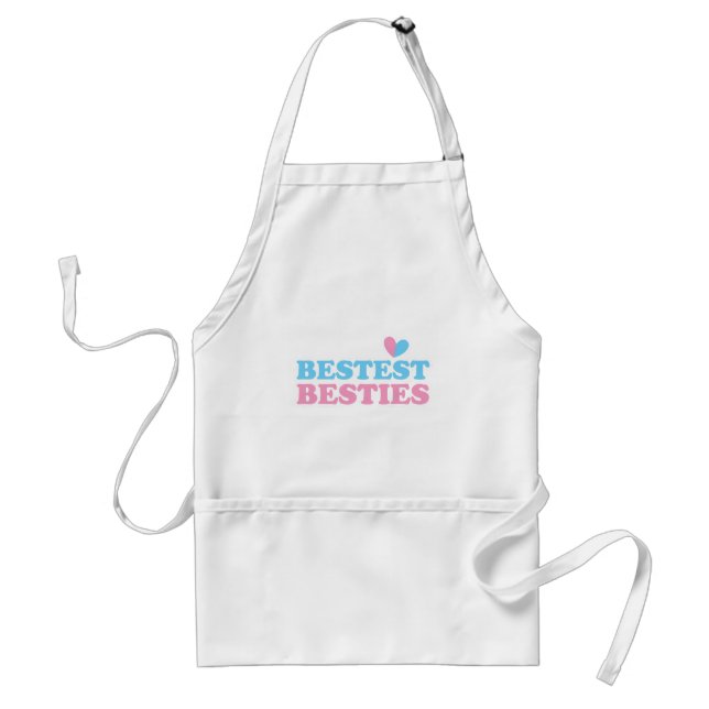 BESTEST BESTIES mit besten Freunden niedlicher Schürze (Vorne)