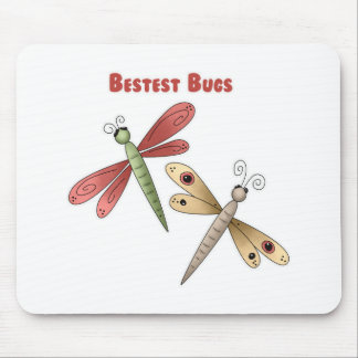 Bestest hört ab (Libellen) Mousepad