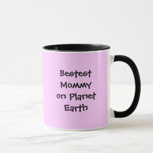 Bestest Mama auf Planeten-Erde Tasse