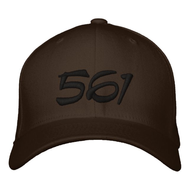 bestickt 561 Hat Bestickte Kappe (Vorderseite)