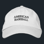 bestickt mit American BASEBALL, bestickt mit CAP Bestickte Baseballkappe<br><div class="desc">bestickt mit American BASEBALL, bestickt mit CAP, </div>