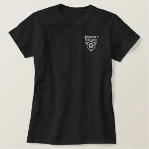 bestickte Billiards Besticktes T-Shirt