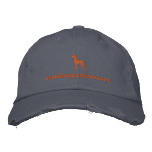 Bestickte Doggenmütze Baseballkappe