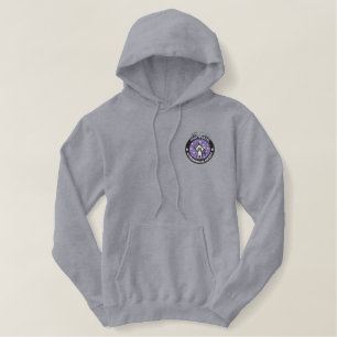 Bestickte Hoodie für Männer mit Taschen