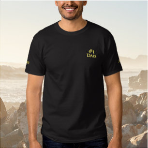 Bestickte Hoodie-Nummer 1 für Männer Besticktes T-Shirt