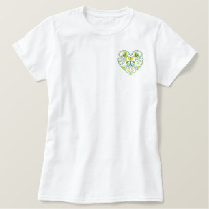 bestickte keltische T-Shirts