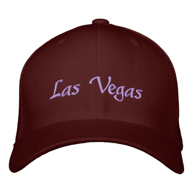 bestickte Las Vegas Cap Kappe (Vorderseite)