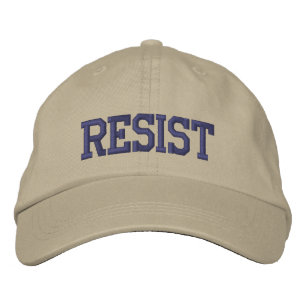 Bestickte Mütze RESIST Baseballkappe