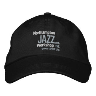 bestickte Northampton Jazz Workshop Cap Bestickte Kappe