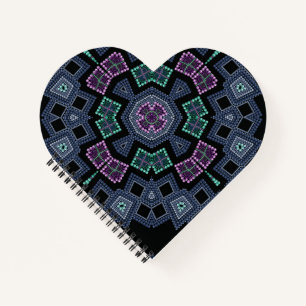 Bestickte Perlen Notizbuch