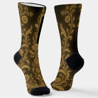 Bestickte Strümpfe im Muster von Constantine Socken