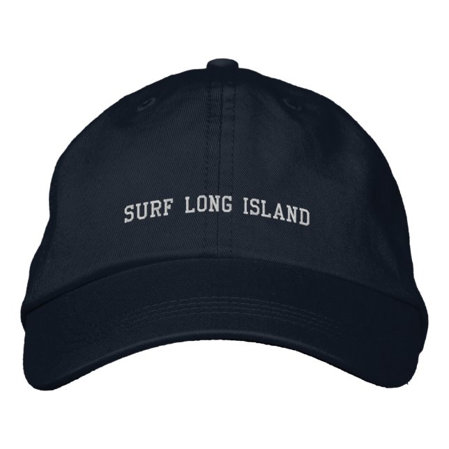 Bestickte Surf Long Island Mütze Baseballkappe (Vorderseite)