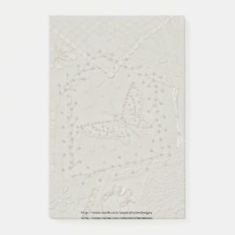 bestickter, bestickter Quilt Post-it-Note-Pad Post-it Klebezettel