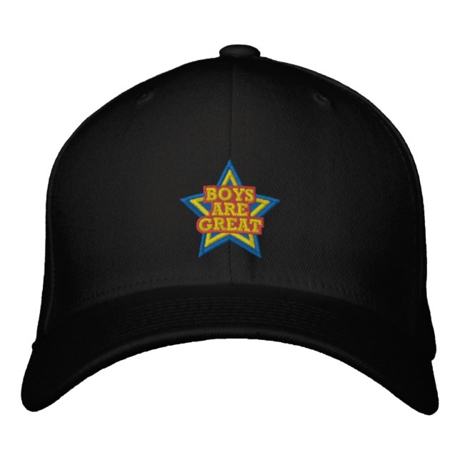 bestickter FlexFit-Hut Bestickte Baseballkappe (Vorderseite)