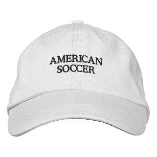 bestickter Hut aus amerikanischem Fußball