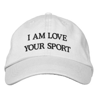 bestickter Hut, GAP, ICH BIN LIEBE, IHRER SPORT Bestickte Baseballkappe