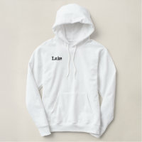 bestickter Luke-Name,