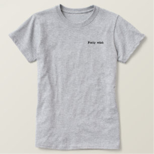bestickter T - Shirt