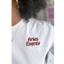 Besticktes ARIES Astro-Shirt Geschenk