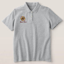 Besticktes Basic Polo-Shirt