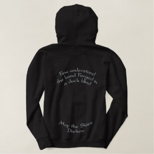Besticktes Hemd Bestickter Hoodie