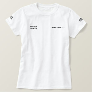 Besticktes Hemd T-Shirt
