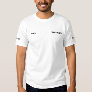 Besticktes Hemd T-Shirt