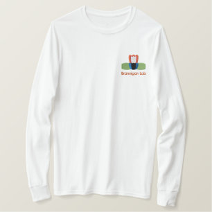 Besticktes Membran-Shirt Langarmshirt
