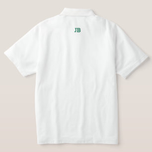 besticktes Par-T-Shirt-Monogramm für Männer