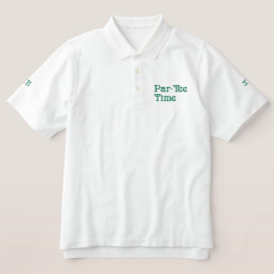 besticktes Par-T-Shirt-Monogramm-Polo-Shirt für Mä