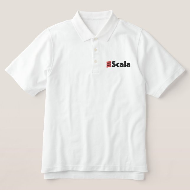 besticktes Scala-Shirt (Design Vorderseite)