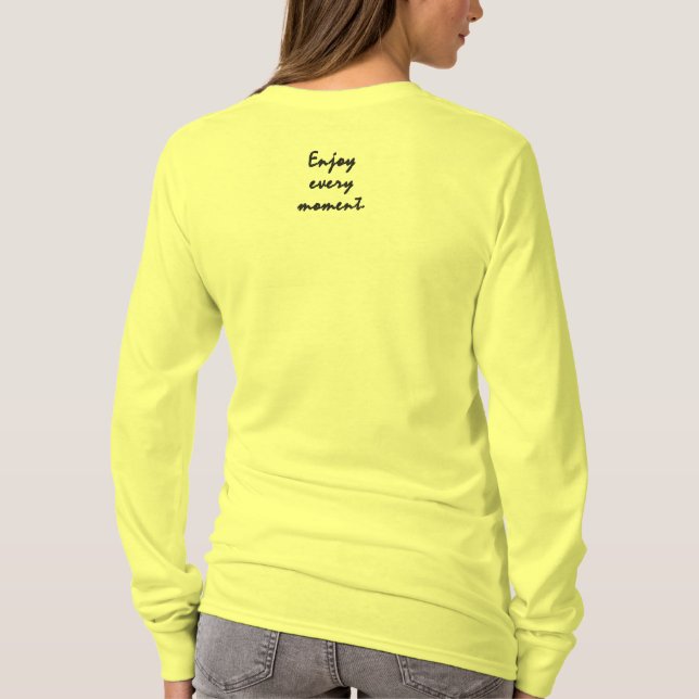 Besticktes Shirt (Rückseite)