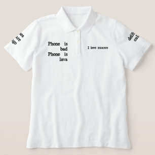 besticktes Shirt