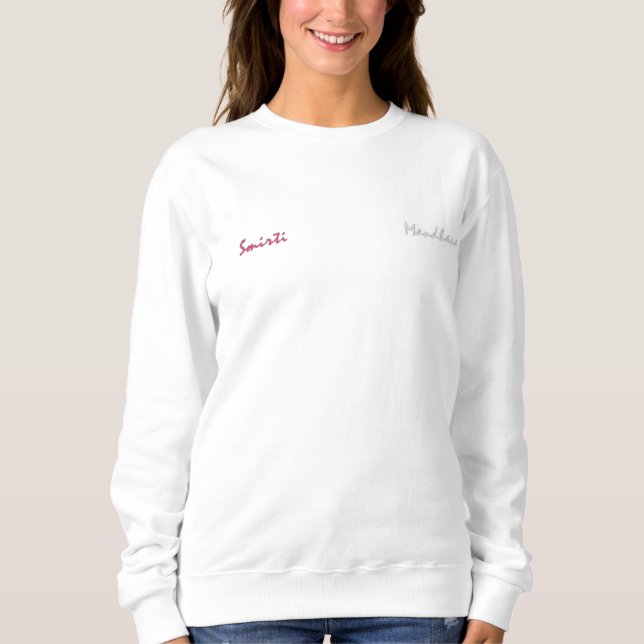 besticktes Shirt (Vorderseite)