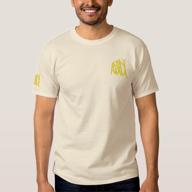 besticktes Shirt (Vorderseite)