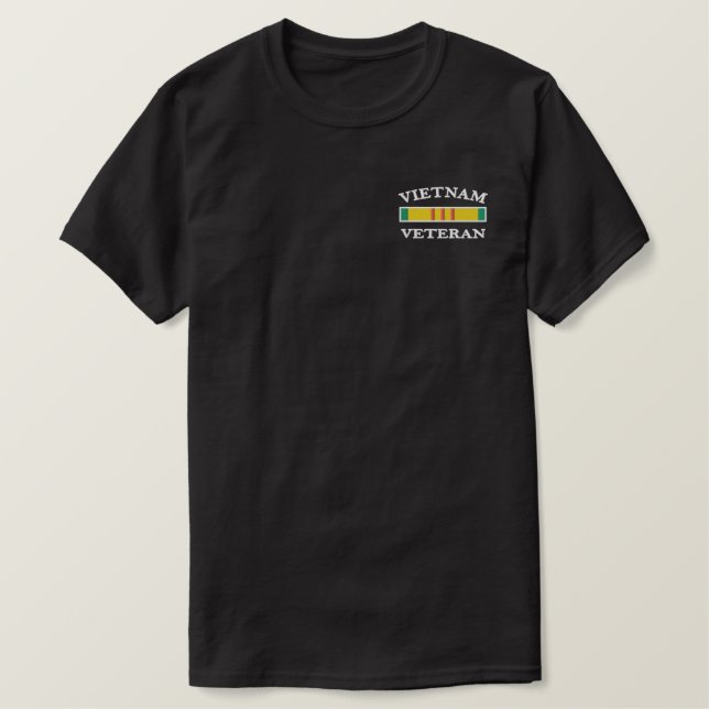 besticktes Shirt (Vietnam Veteran) (Design vorne)
