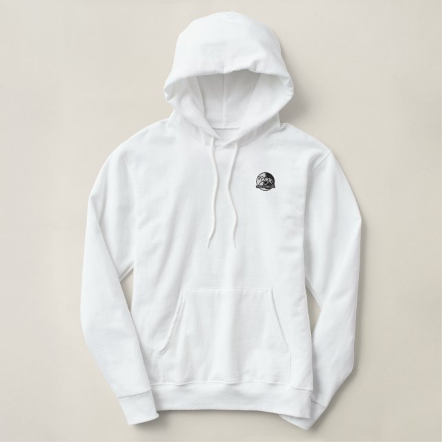 besticktes Sweatshirt (Design vorne)