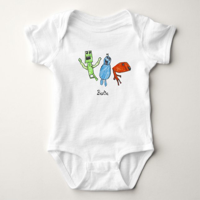 Bestie4You Baby Bodysuit Strampler (Vorderseite)