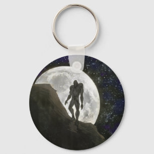Bestie bei Vollmond Schlüsselanhänger