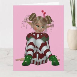 BESTIE BEST AMI BFF ELF GIRL CARTE