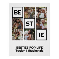 Bestie Best Friends 6 Fotos und Personalisierter T