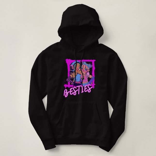 Bestie BESTE FREUNDIN Hoodie (Design vorne)